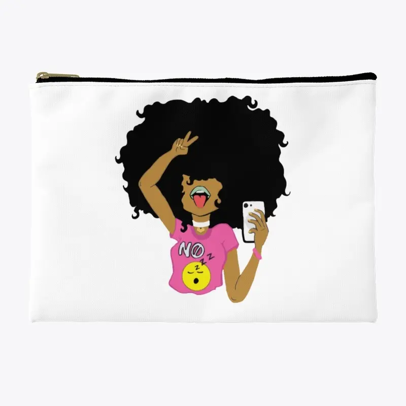 No Sleep Afro Puff Girl - Collection