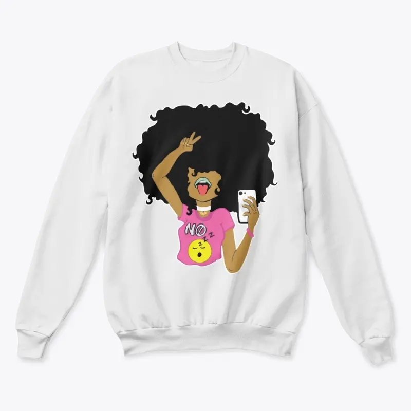 No Sleep Afro Puff Girl - Collection