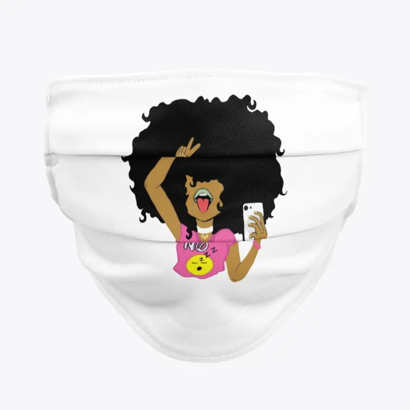 No Sleep Afro Puff Girl - Collection