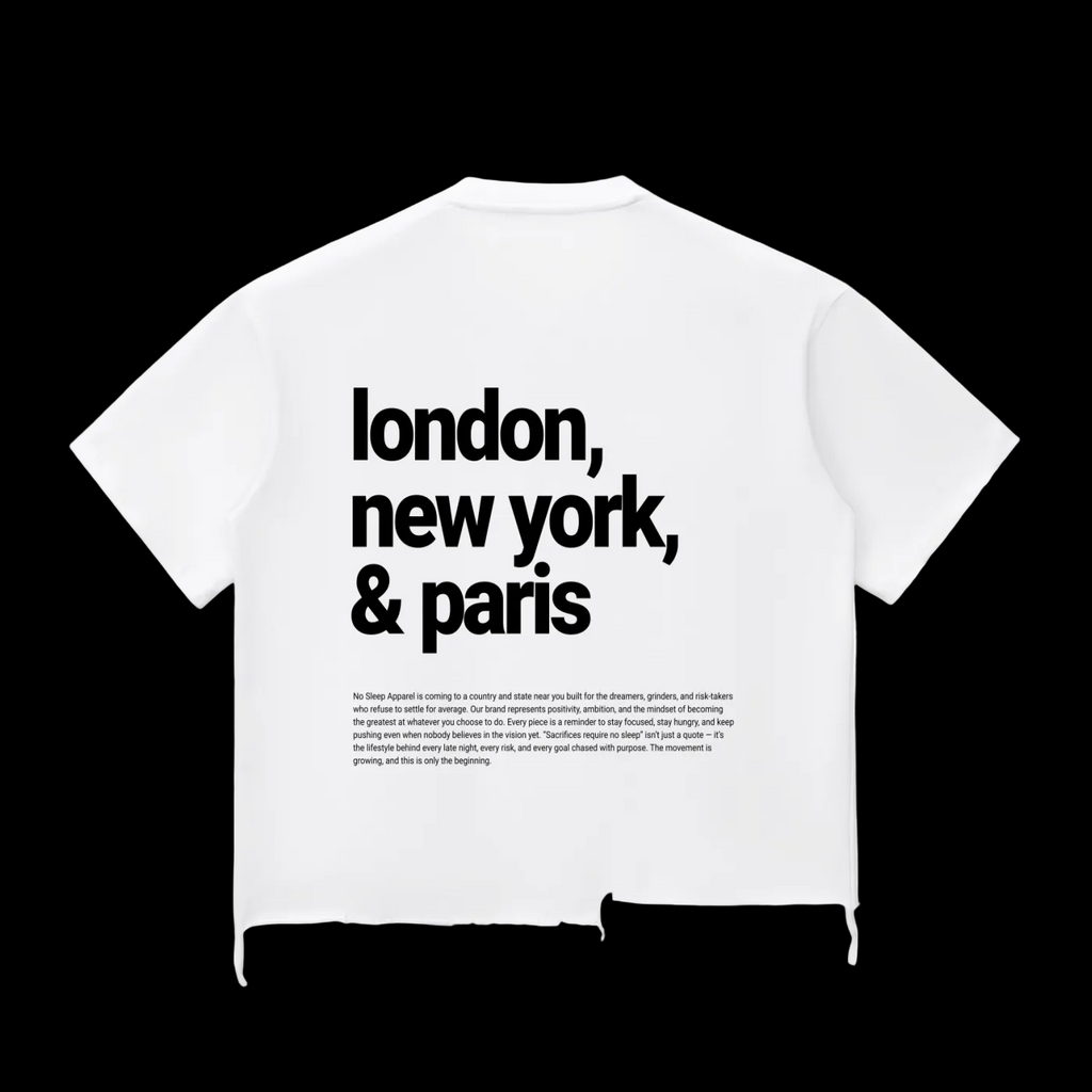 Raw-Hem Boxy (NS) T-shirt