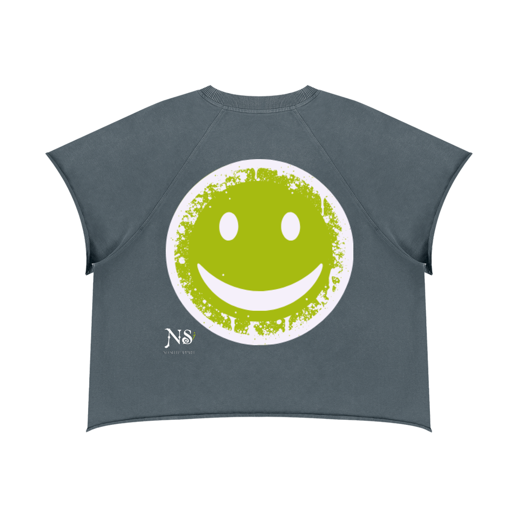 Unisex Vintage Wash Raw Edge T-Shirt