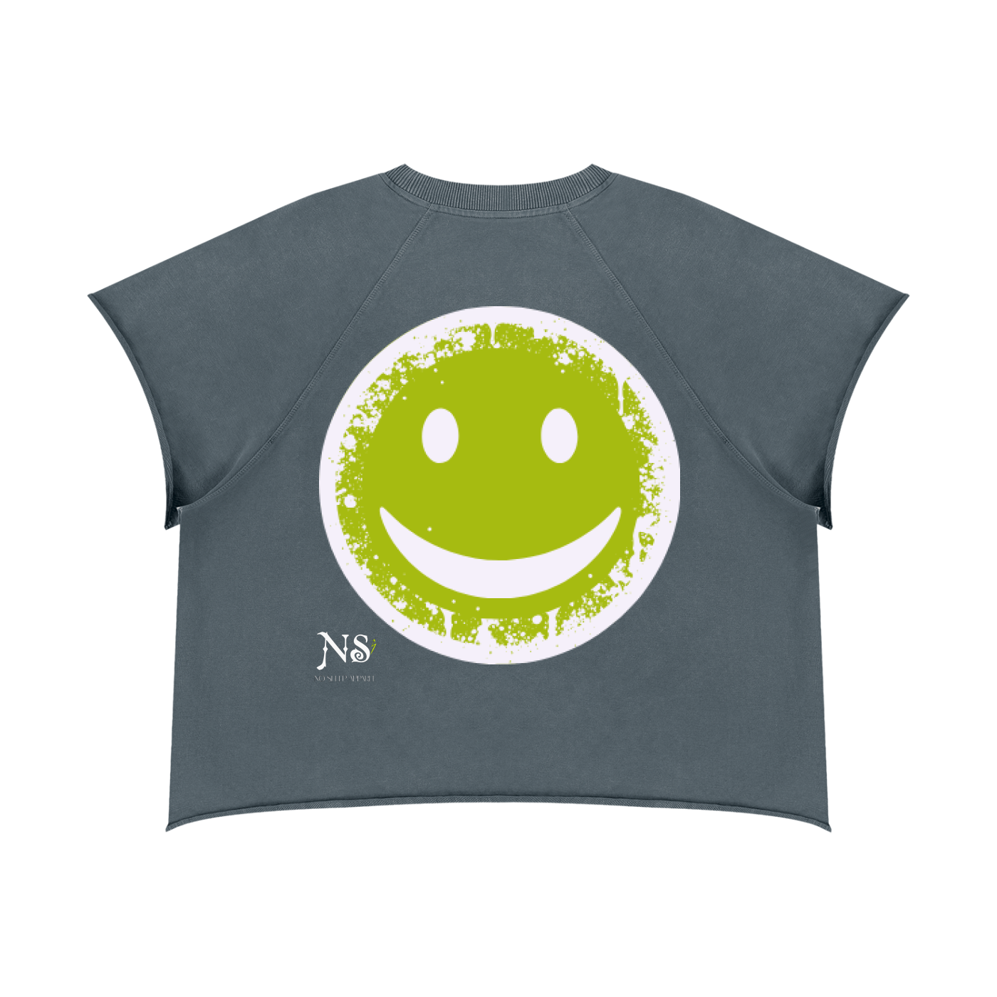 Unisex Vintage Wash Raw Edge T-Shirt