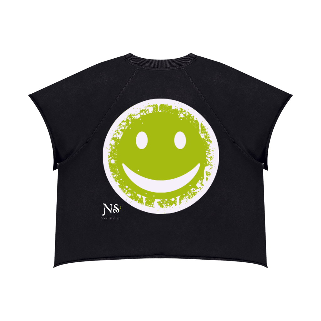 Unisex Vintage Wash Raw Edge T-Shirt