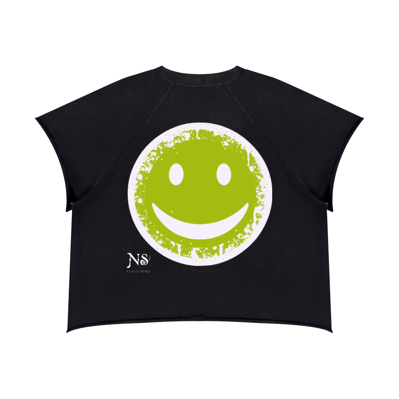 Unisex Vintage Wash Raw Edge T-Shirt