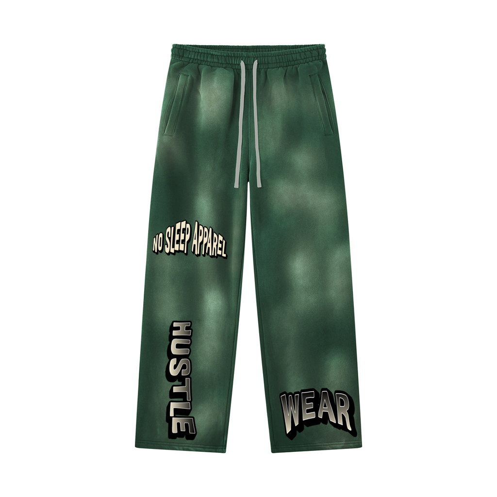 Unisex Sunfade Wide Leg Fleece Sweatpants