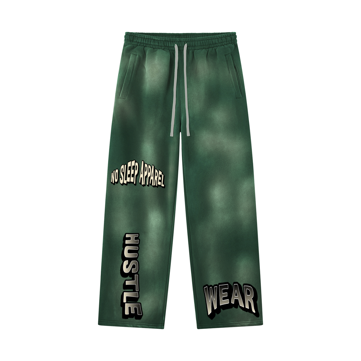Unisex Sunfade Wide Leg Fleece Sweatpants