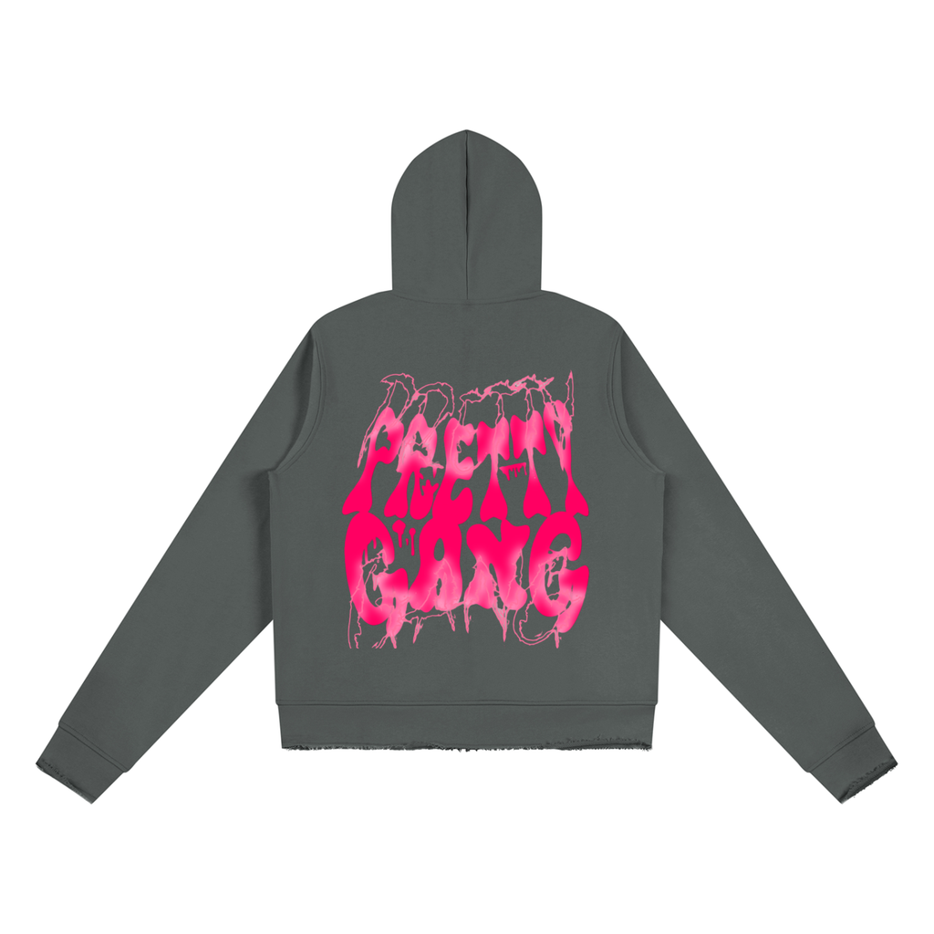Women’s Raw Edge Full Zip Hoodie