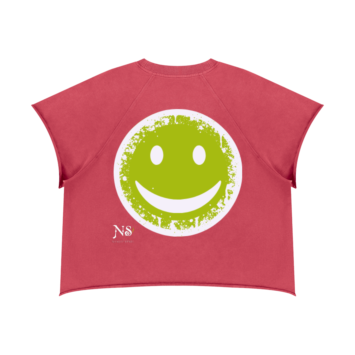 Unisex Vintage Wash Raw Edge T-Shirt