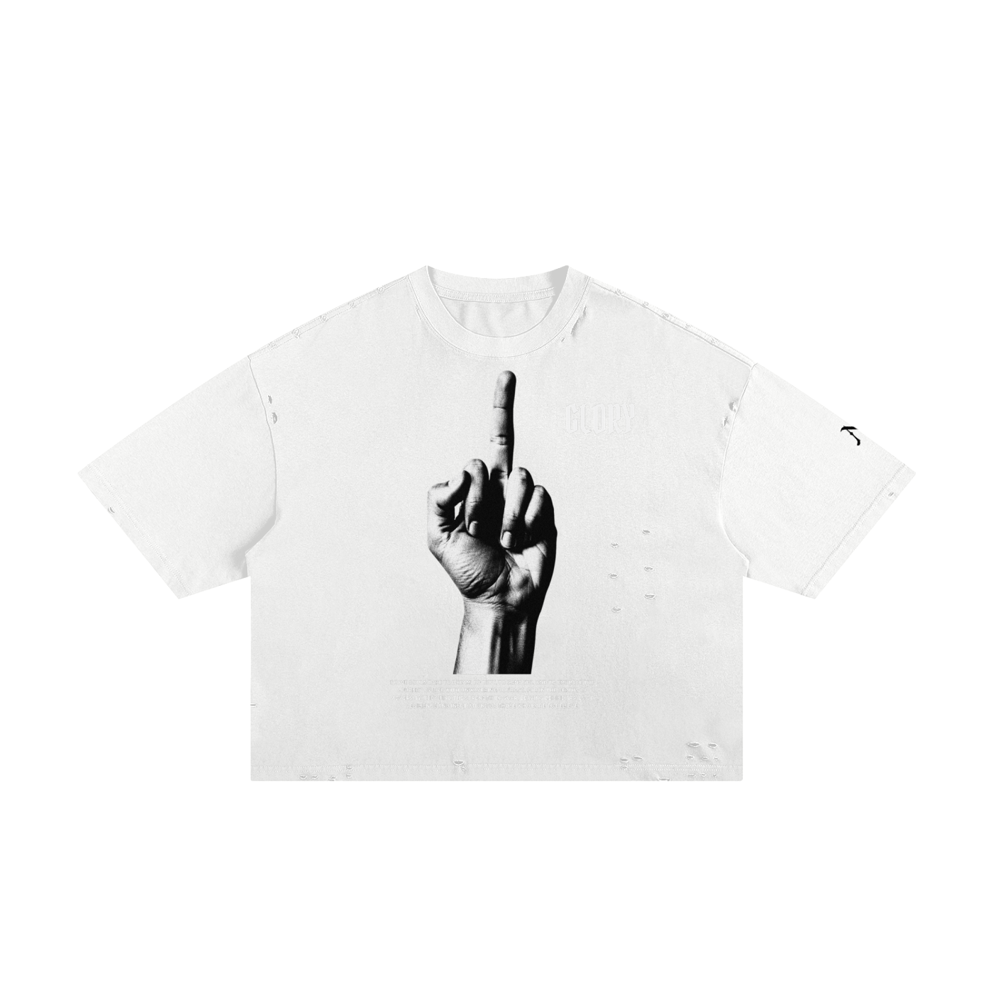 Classic Frayed Boxy ( BRAVE) Tee