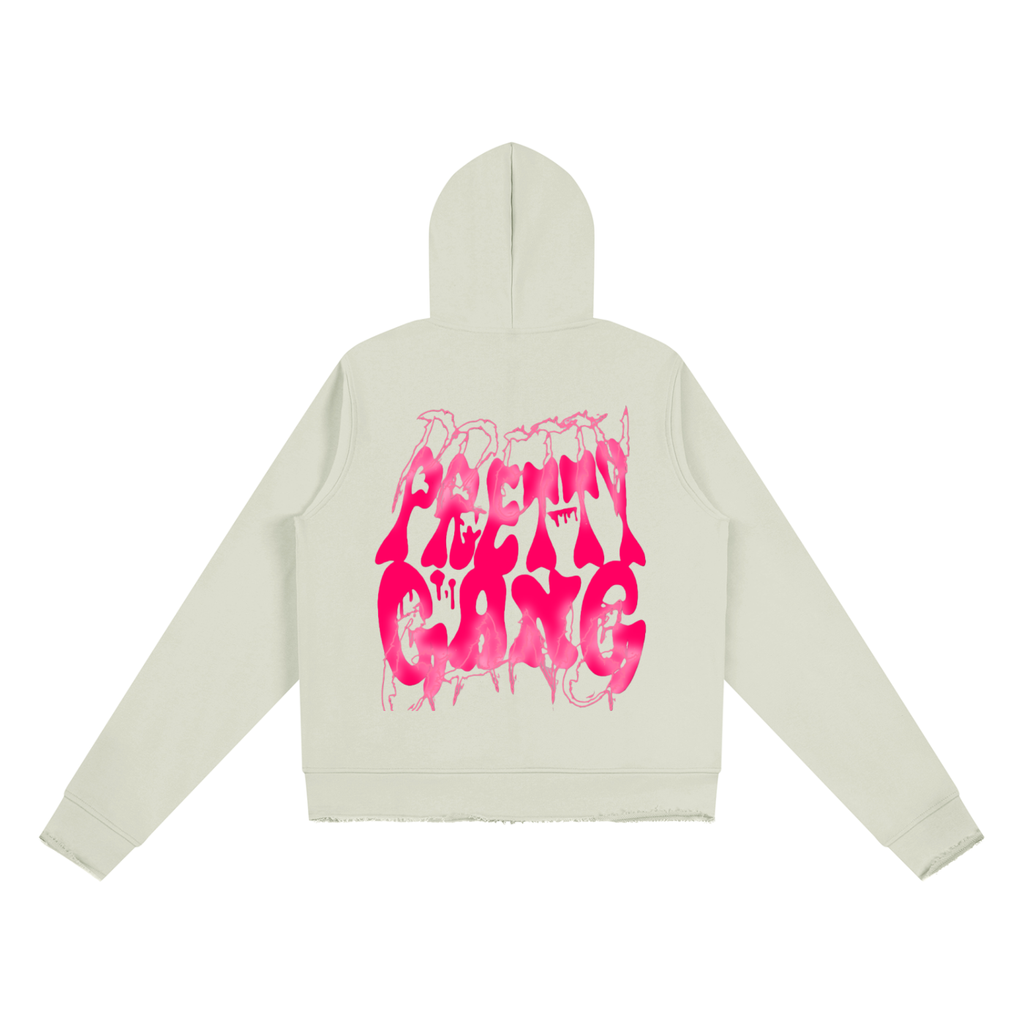 Women’s Raw Edge Full Zip Hoodie
