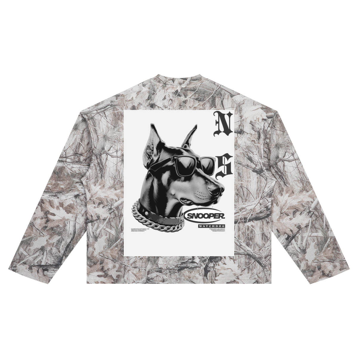 Unisex Tree Camo Waffle T-Shirt