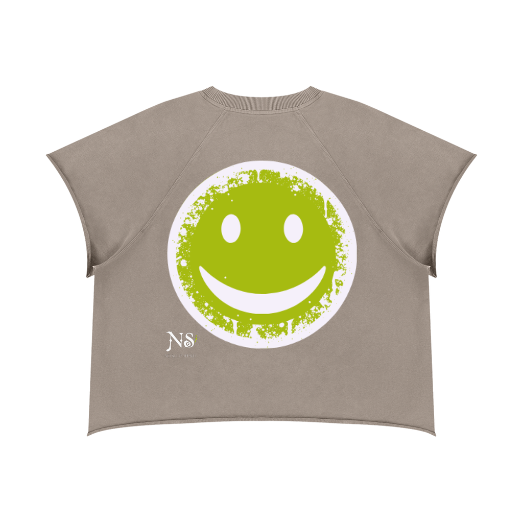 Unisex Vintage Wash Raw Edge T-Shirt