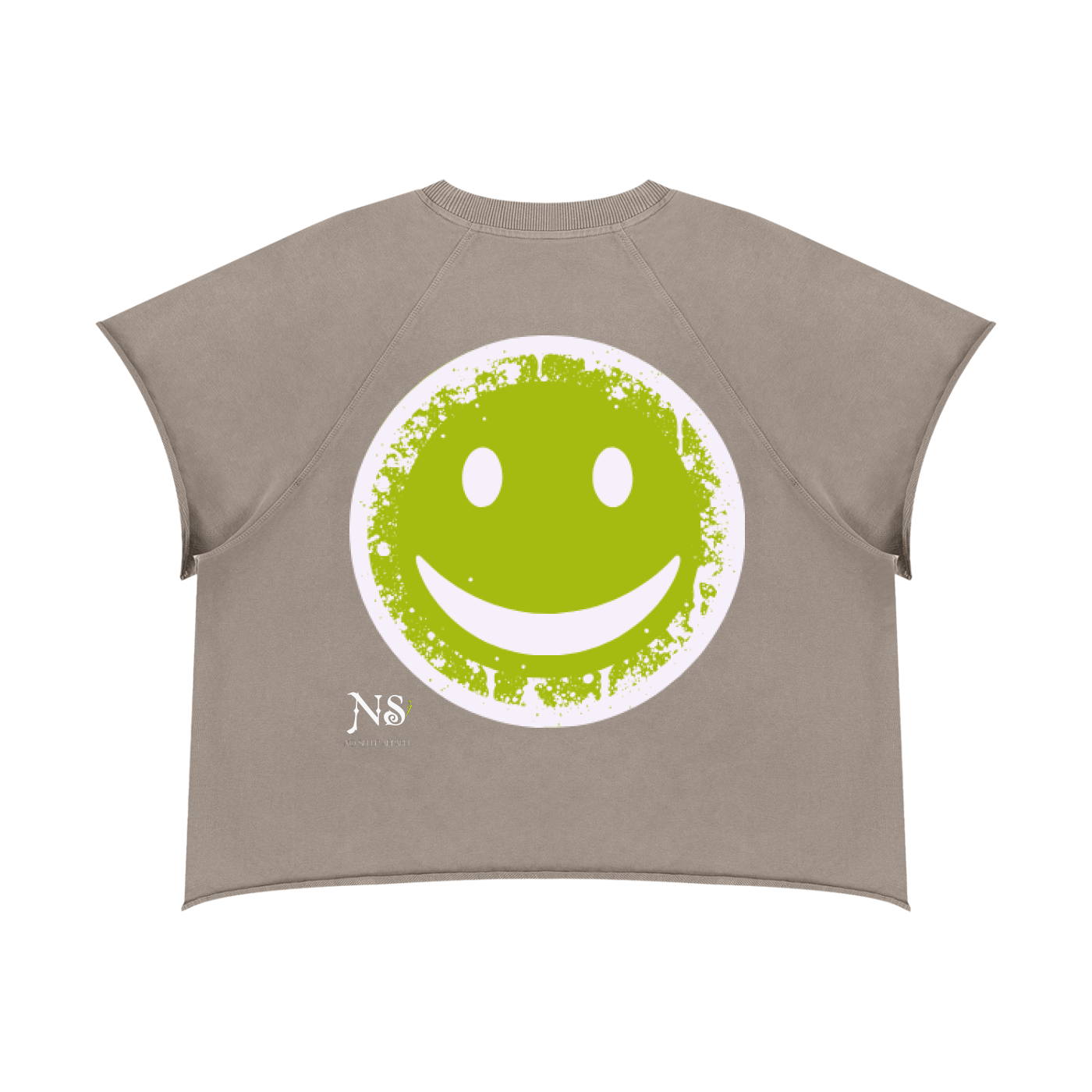 Unisex Vintage Wash Raw Edge T-Shirt