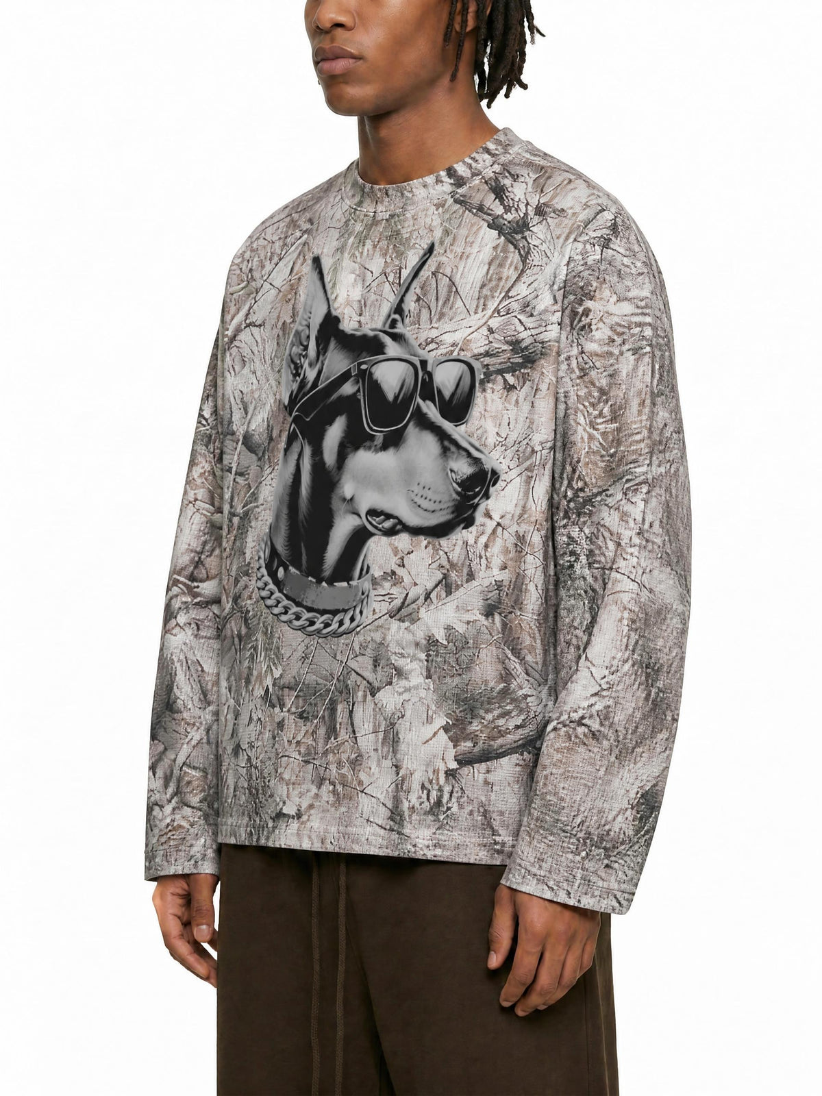 Unisex Tree Camo Waffle T-Shirt