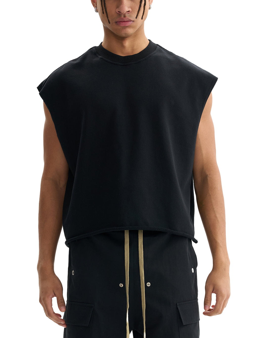 French Terry Boxy ( N.S ) Tank Top